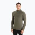 Pánská termoregulační mikina icebreaker Merino 200 Oasis Half Zip loden