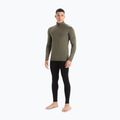 Pánská termoregulační mikina icebreaker Merino 200 Oasis Half Zip loden 2