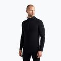 Pánská termo mikina icebreaker 260 Tech LS Half Zip black