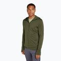 Pánská mikina Icebreaker Merino 260 Quantum IV Zip Hoodie loden