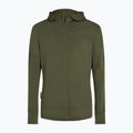 Pánská mikina Icebreaker Merino 260 Quantum IV Zip Hoodie loden 10