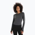 Dámská termoakční mikina icebreaker ZoneKnit 260 jet hthr/black/metro hthr/cb