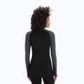 Dámská termoakční mikina icebreaker ZoneKnit 260 jet hthr/black/metro hthr/cb 3