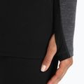 Dámská termoakční mikina icebreaker ZoneKnit 260 jet hthr/black/metro hthr/cb 7