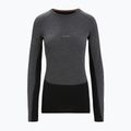 Dámská termoakční mikina icebreaker ZoneKnit 260 jet hthr/black/metro hthr/cb 8