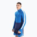 Pánská termoakční mikina icebreaker ZoneKnit 260 Half Zip lazurite/royal navy/snow/cb