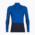 Pánská termoakční mikina icebreaker ZoneKnit 260 Half Zip lazurite/royal navy/snow/cb 8