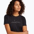 Dámské trekové tričko icebreaker Merino 150 Tech Lite SS Tee Sparkling Stars black 4