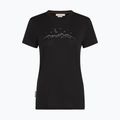 Dámské trekové tričko icebreaker Merino 150 Tech Lite SS Tee Sparkling Stars black 6
