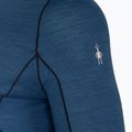 Pánská termoakční mikina Smartwool Merino Sport Crew laguna blue/deep navy 3
