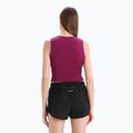 Dámské termoregulační tričko icebreaker Zoneknit Cropped Bra-Tank purple gaze 3