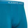Pánské termální boxerky Icebreaker Anatomica Geo Blue 103029 3