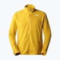 Pánská fleecová mikina The North Face 100 Glacier FZ yellow NF0A5IHQH9D1