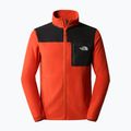 Pánská trekingová mikina The North Face Homesafe Full Zip Fleece hnědo-černá NF0A55HLSV61