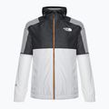 Pánská větrovka The North Face MA Wind Full Zip bílá, černá a šedá NF0A823XIKB1