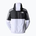 Pánská větrovka The North Face MA Wind Full Zip bílá, černá a šedá NF0A823XIKB1 7