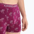 Pánské termální boxerky Icebreaker Anatomica Go Berry 103029 7