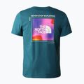 Pánské trekingové tričko The North Face Foundation Graphic blue NF0A55EFEFS1 2