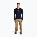 Pánské tričko Longsleeve icebreaker Merino 200 Oasis Crewe SkiingYeti midnight navy 4