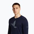 Pánské tričko Longsleeve icebreaker Merino 200 Oasis Crewe SkiingYeti midnight navy 6
