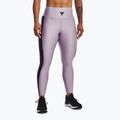 Dámské tréninkové legíny Under Armour Project Rock HG Ankle purple luxe