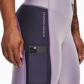 Dámské tréninkové legíny Under Armour Project Rock HG Ankle purple luxe 4