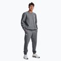 Pánské sportovní kalhoty  Under Armour Essential Fleece Joggers pitch gray medium heather/white 2