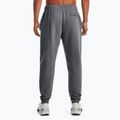 Pánské sportovní kalhoty  Under Armour Essential Fleece Joggers pitch gray medium heather/white 3