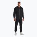 Pánské sportovní kalhoty  Under Armour Essential Fleece Joggers black/white 2