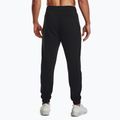 Pánské sportovní kalhoty  Under Armour Essential Fleece Joggers black/white 3