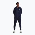 Pánská mikina Under Armour Essential Fleece FZ Hood midnight navy/white 2