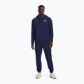 Pánská mikina Under Armour Essential Fleece Hoodie midnight navy/white 2