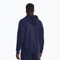 Pánská mikina Under Armour Essential Fleece Hoodie midnight navy/white 3