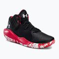 Pánské basketbalové boty Under Armour Jet '21 002 černo-červena 3024260-002