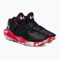 Pánské basketbalové boty Under Armour Jet '21 002 černo-červena 3024260-002 5