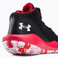 Pánské basketbalové boty Under Armour Jet '21 002 černo-červena 3024260-002 8
