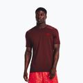 Pánské tréninkové tričko Under Armour HeatGear Armour Fitted bordó 1361683 3