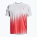Under Armour Tech Fade pánské tréninkové tričko červeno-bílé 1377053 3