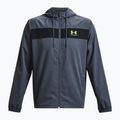Under Armour Sportstyle Windbreaker šedá pánská tréninková bunda 1361621-044