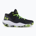 Pánské basketbalové boty Under Armour Jet '21 black and white 3024260 2