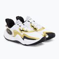 Under Armour Spawn 5 basketbalové boty white 3026285 4