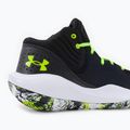 Dětské basketbalové boty Under Armour GS Jet '21 black-green 3024794 9