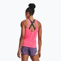 Under Armour Fly By Tank dámské běžecké tílko růžové 1361394-683 2