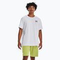 Pánské tričko Under Armour Logo Emb Heavyweight T-shirt white/black