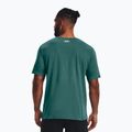 Pánské tričko Under Armour Boxed Sportstyle coastal teal/white 2