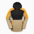 Pánská snowboardová bunda Volcom Brighton Pullover gold 8