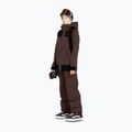 Dámské snowboardové kalhoty Volcom Creston 3D Stretch Bib Overall mahogany 3