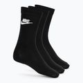 Nike Sportswear Everyday Essential ponožky 3 páry black/white