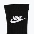 Nike Sportswear Everyday Essential ponožky 3 páry black/white 3