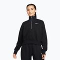 Dámská mikina Nike Sportswear Phoenix Fleece 1/2 Zip Cropped black/sail
